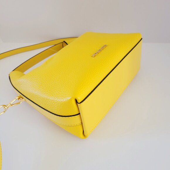 Michael Kors Ember Small Messenger Top Handle Handbag Crossbody Daisy Yellow - Picture 6 of 7